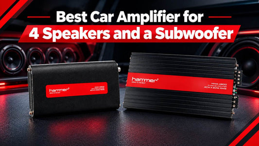 Best Car Amplifier for 4 Speakers and a Subwoofer (2026 Guide)